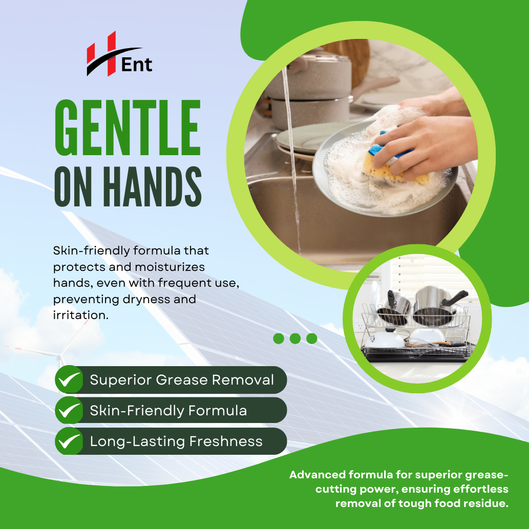 Hent Quality Dish Cleaning Gel for Sparkling Results - Our Best Ever Clean and Shine Dishwasher Liquid