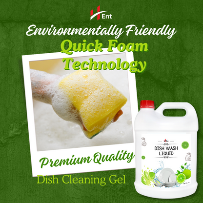 Hent Quality Dish Cleaning Gel for Sparkling Results - Our Best Ever Clean and Shine Dishwasher Liquid