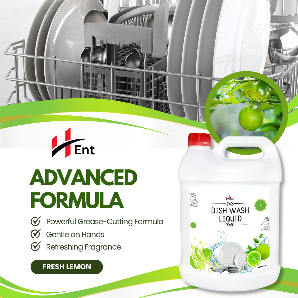 Hent Quality Dish Cleaning Gel for Sparkling Results - Our Best Ever Clean and Shine Dishwasher Liquid