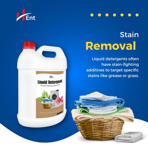 Hent Dynamic Cleanse- Matic Top Load Washing Machine Liquid Detergent with 2x Stain Removal and Colour Protect Technology